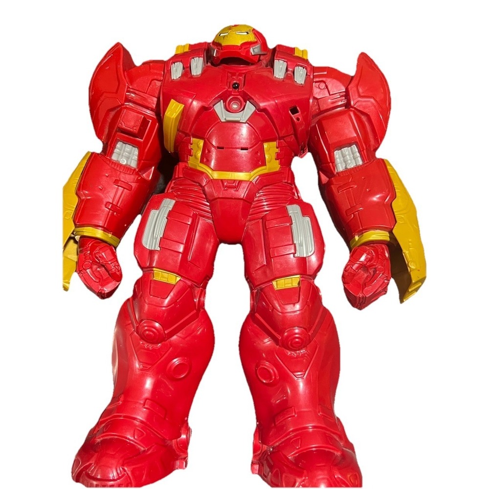 (J1/4n)ron Man Hulkbuster Marvel Action Figure 13" Tested Works 2015 Hasbro - Picture 4 of 6